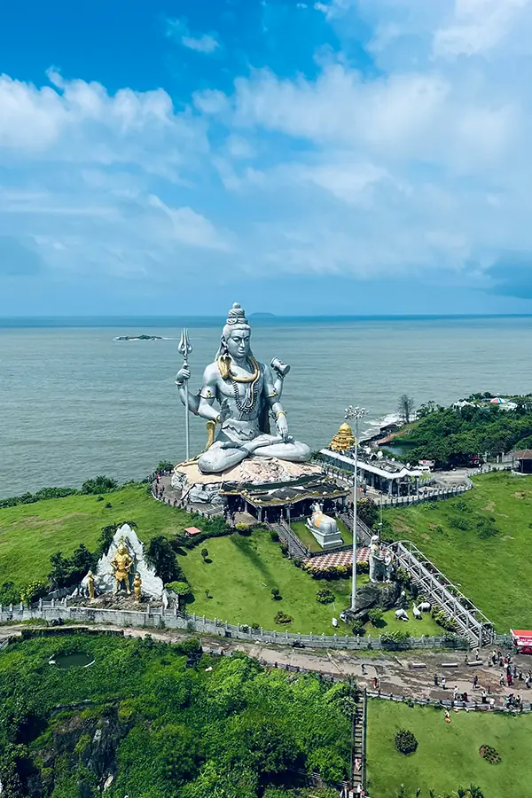 Sunset at Murudeshwar Beach Karavali